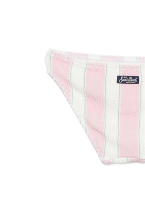 costume da bagno rosa e bianco SAINT BARTH KIDS | BAK000203808L
